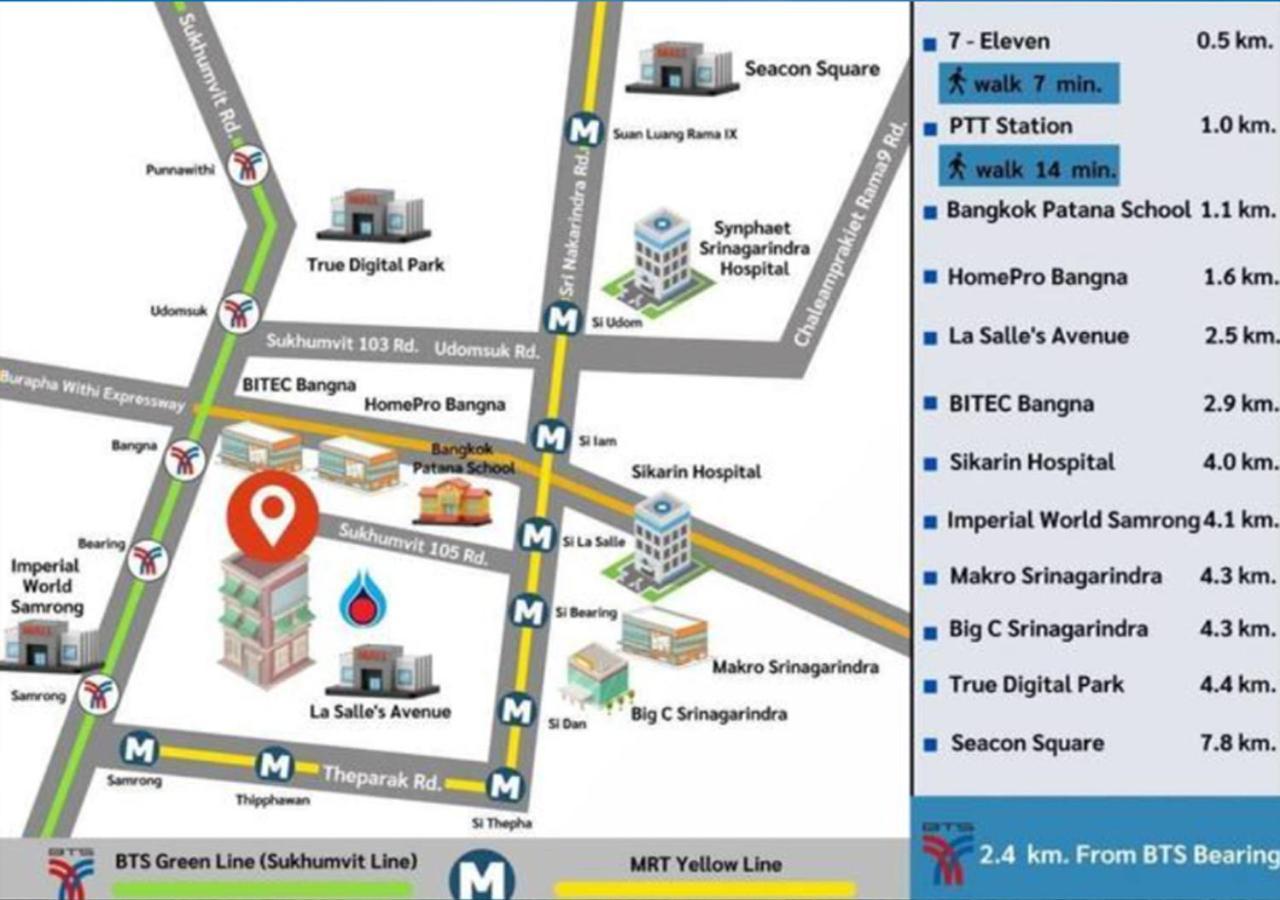 Ls 1 Lasalle House,bts,suvarnabhumi ,mega Bangna Bangkok